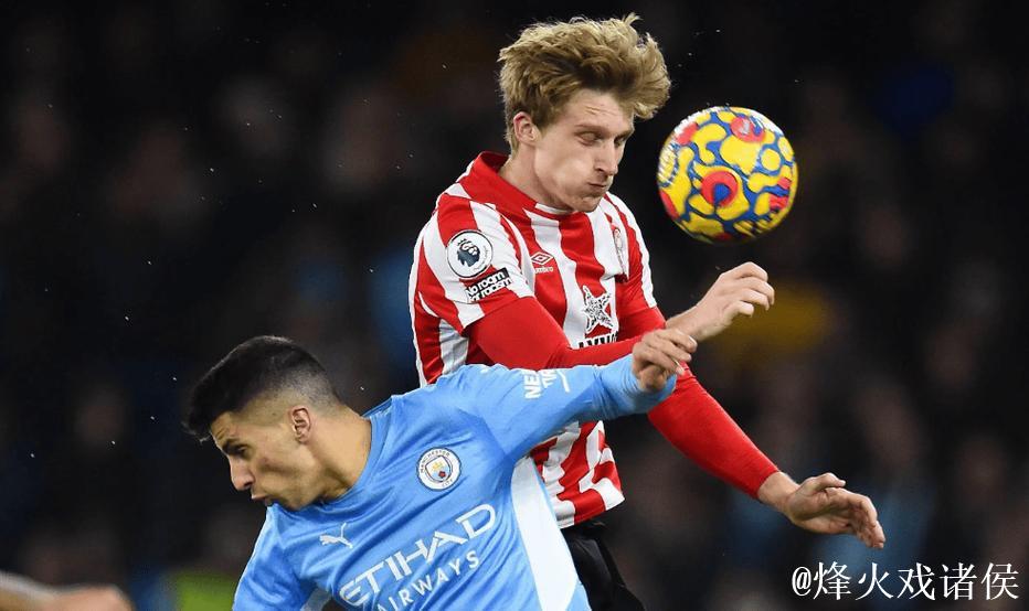 英超-福登双响丁丁助攻 曼城2-2布伦特福德